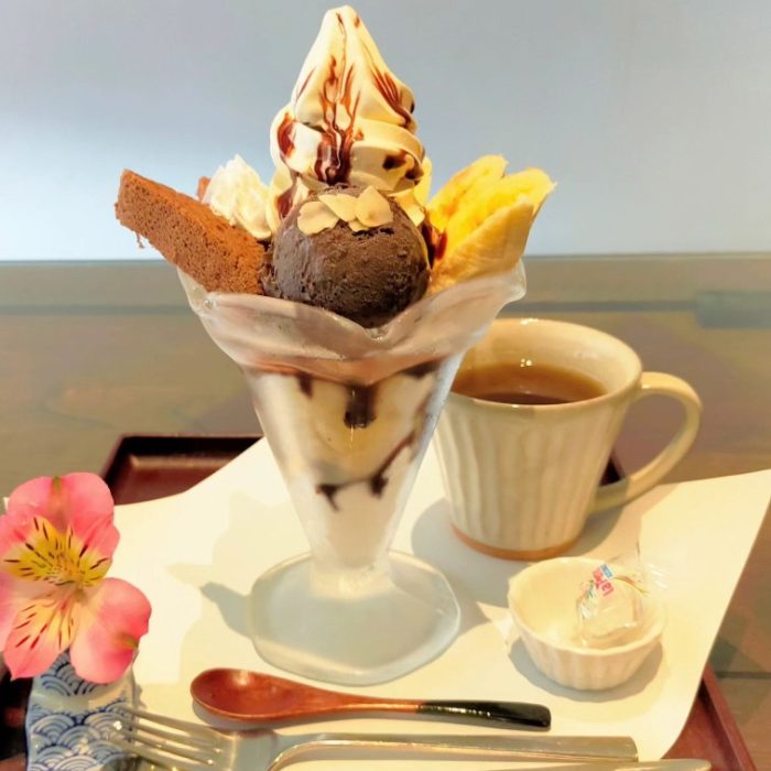 20231201チョコバナナパフェ 20231201チョコバナナパフェ