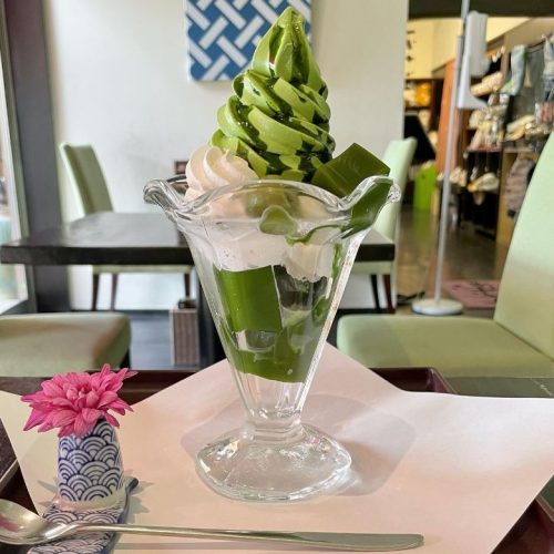 リニューアル抹茶パフェ